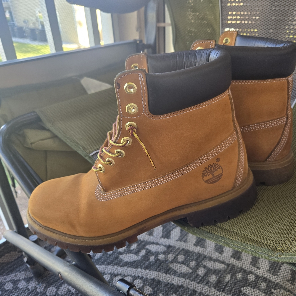 Timberland Men's Tan Leather Boots